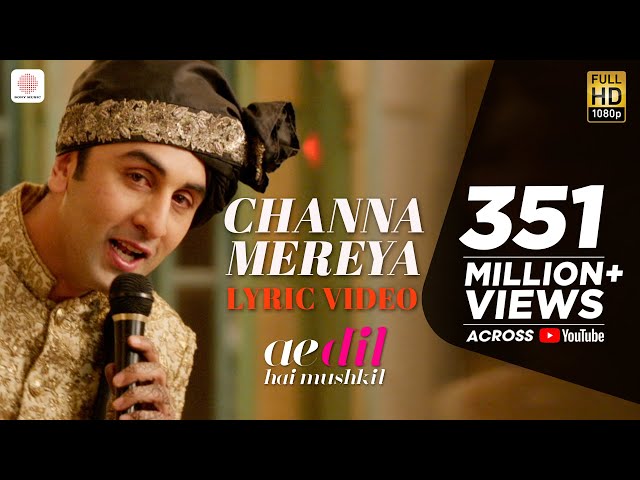 Channa Mereya Song By Arijit Singh Lyrics in Hindi