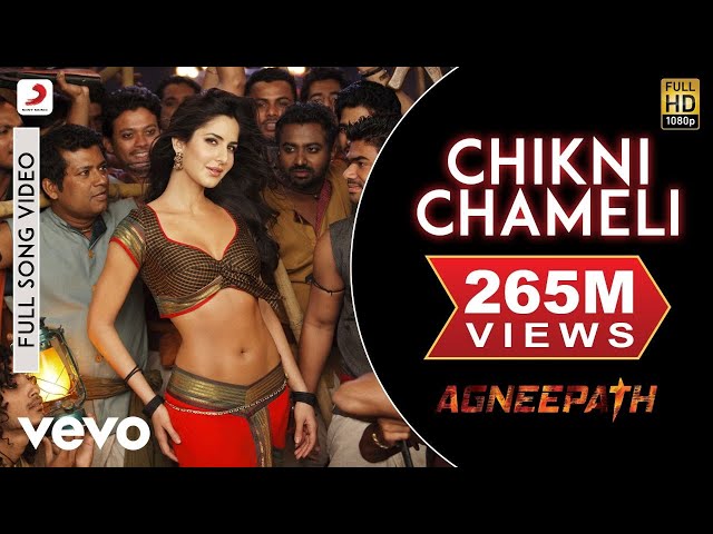 Chikni Chameli Song by Shreya Ghoshal Lyrics in Hindi