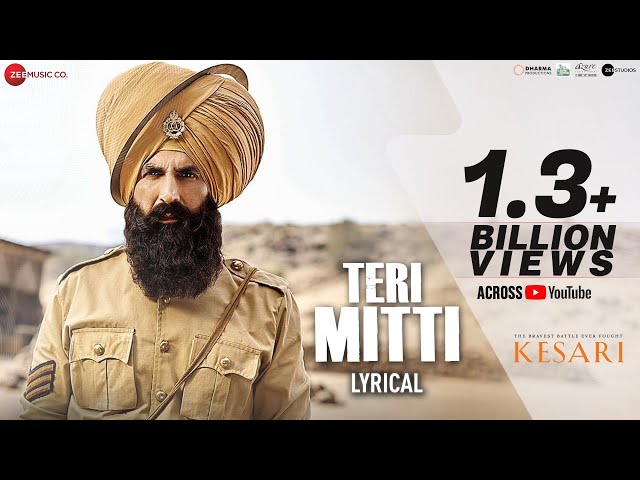 Teri Mitti By-B Praak Song Lyrics in Hindi