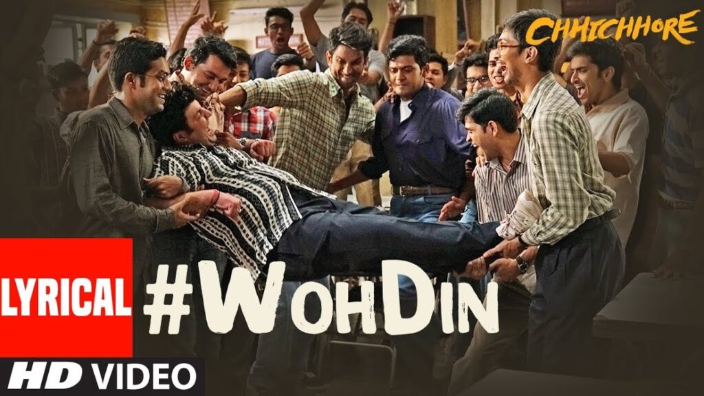 Woh Din Song Lyrics By- Arijit Singh (From “Chhichore”)